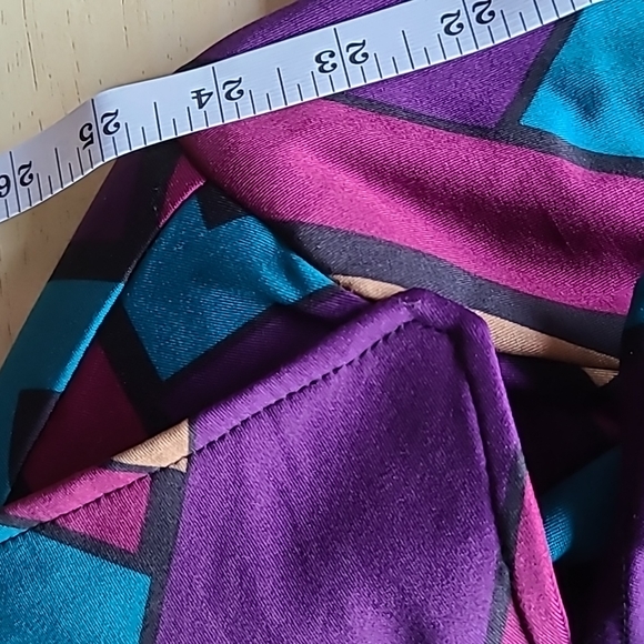 Mason Thomas Colorful jacket w/belt size X-Lrg - Picture 11 of 12